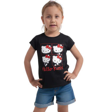 POLO BAS MC HELLO KITTY NIÑA