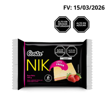 WAFER NIK FRESA 6UND