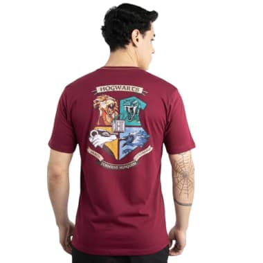 POLO MC HARRY POTTER HOMBRE GUINDA