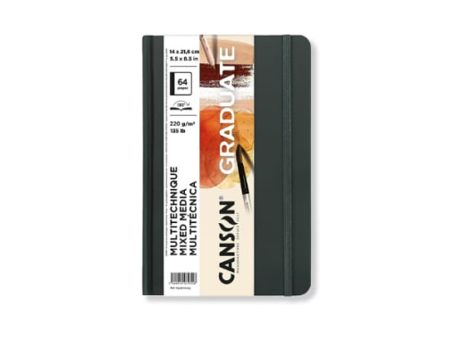 Artbook - Canson - Mix Media Nat. - 64P. - 220 GSM - 14x21.6cm (A5)