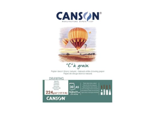 Bloc - Canson - C A Grain - 30H. - 224 GSM - A5