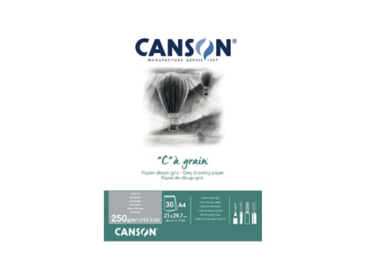 Bloc - Canson - C A Grain - 30H. - 250 GSM - A4