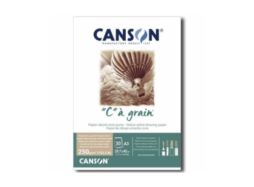 Bloc - Canson - C A Grain - 30H. - 250 GSM - A3