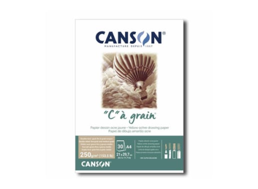 Bloc - Canson - C A Grain - 30H. - 250 GSM - A4