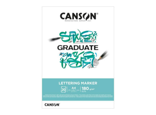 Bloc - Canson - Graduate - 20H. - 180 GSM - A4