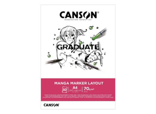 Bloc - Canson - Graduate - 50H. - 70 GSM - A4