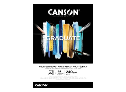 Bloc - Canson - Graduate - 20H. - 240 GSM - A4