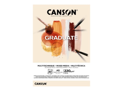 Bloc - Canson - Graduate - 30H. - 220 GSM - A5