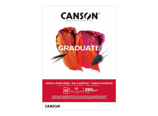 Bloc - Canson - Graduate - 20H. - 290 GSM - A5