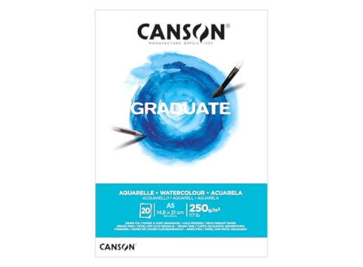 Bloc - Canson - Graduate - 20H. - 250 GSM - A4