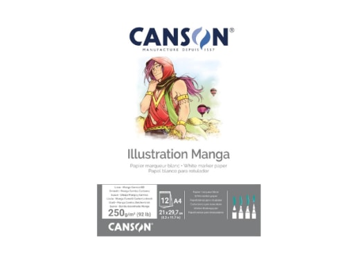 Bloc - Canson - Illustration - 12H. - 250 GSM - A4