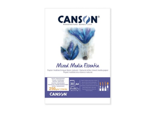 Bloc - Canson - Mix Media - 30H. - 250 GSM - A4
