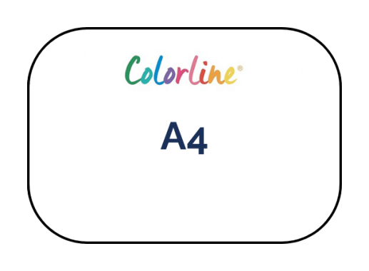 Hoja - Canson - Colorline - 220 GSM - A4