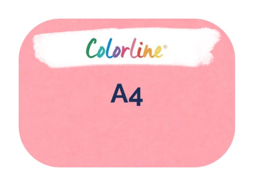 Hoja - Canson - Colorline - 220 GSM - A4