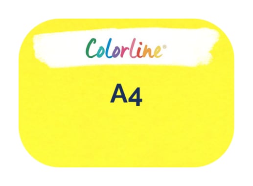 Hoja - Canson - Colorline - 220 GSM - A4