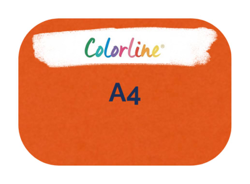 Hoja - Canson - Colorline - 220 GSM - A4