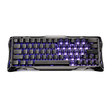Teclado GravaStar MERCURY V60 PRO HE Cableado Inglés GUN METAL - HALL EFFECT SWITCH