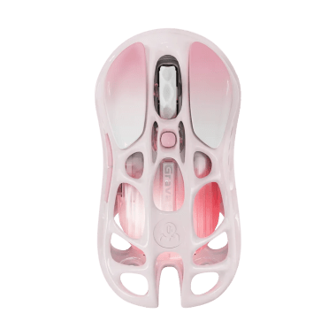 Mouse GravaStar MERCURY M1 PRO Inalámbrico SAKURA PINK