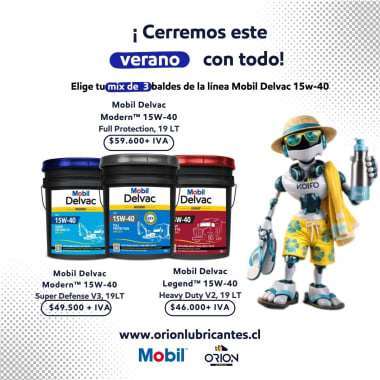 Mobil Delvac Legend 15W-40 Heav Dut V2, 19LT (ex Mobil Delvac 1200)