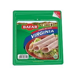 Jamón de Pavo Bafar Virginia 250 g