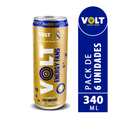VOLT ENERGY FANS LATA 340 ML 
