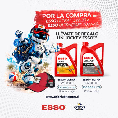 Esso Ultraflo 10W-40, 4LT