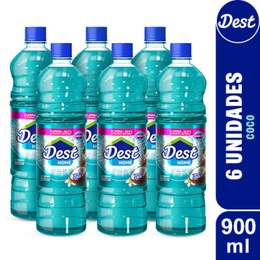 Desinfectante multiuso Dest Coco 900 ml - Pack