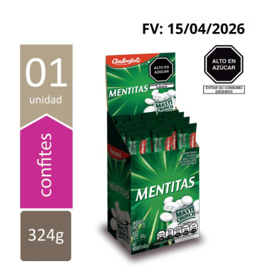 MENTITA MASTICRUNCH 24x13.5 GR