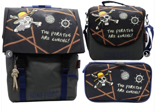 SET MOCHILA ONE PIECE 