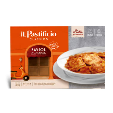 Comida Lista - Raviol Carne c/ Salsa Tomate (380g)