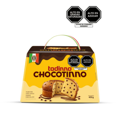PANETON TODINNO CHOCOTINNO 6X450GR.