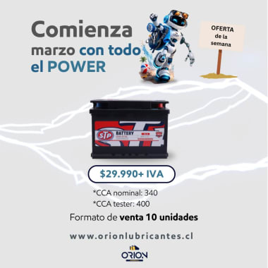 Batería STP 55 AH + DER 