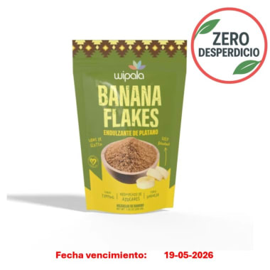 ZERO DESPERDICIO - Endulzante de banana 200 gramos Marca Wipala