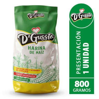 D GUSSTO HARINAS BOLSA 800 GRS UNIDAD 