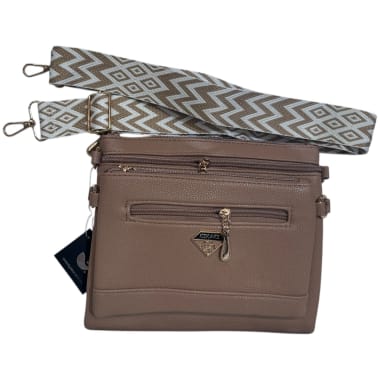 Bolsa doble desmontable lisa