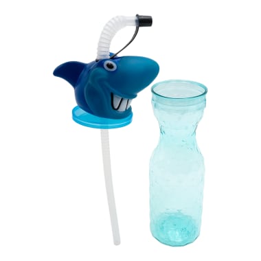 Botella p/agua tiburón 500 ml