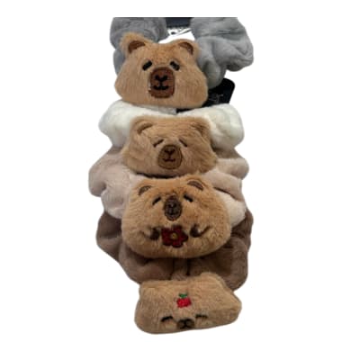 Scrunchie capibara peluche