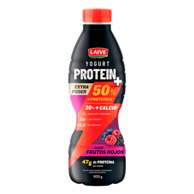 Yogurt l. protein+ frutos rojos bot 800g