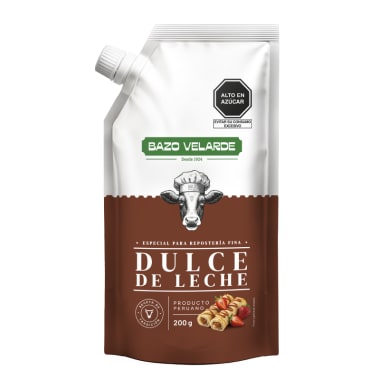 Dulce de leche bazo velarde bolsa 200g