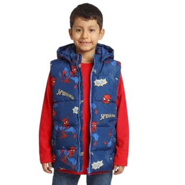 CHALECO NIÑO AZUL NYLÓN