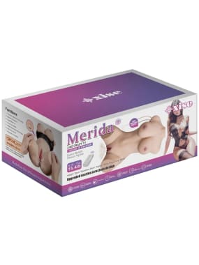 Merida sucking and vibrating Half Body sex doll with remote control (7 Kg)