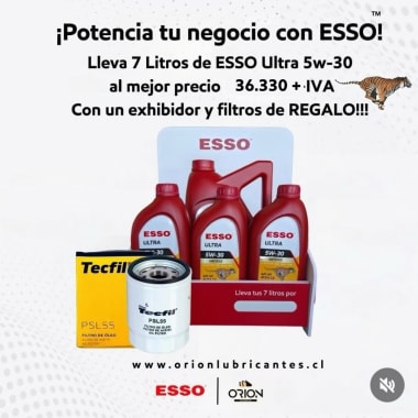 Esso Ultra 5w-30  7 LITROS