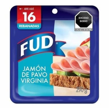 Jamon Virginia De Pavo Fud 290Grs