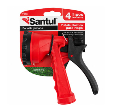 Pistola Para Riego 4" Santul Plastica E-12
