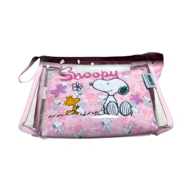 SET NECESER X2 SNOOPY ROSADO 