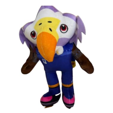 Peluche mascota aguila