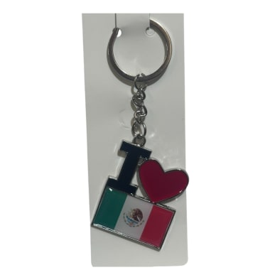 Llavero c/bandera mundial