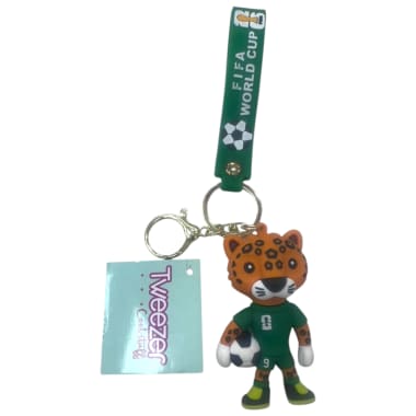Llavero silicon mascota jaguar