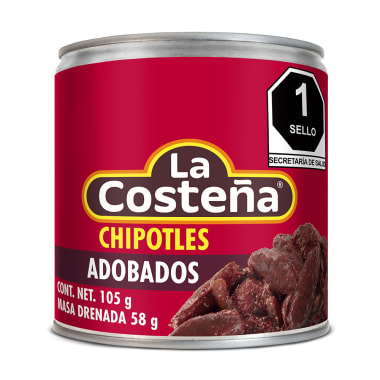 Chiles La Costena Chipotles Adobados 105 Gr