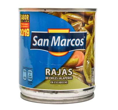 Chiles San Marcos Jalapenos En Rajas 215 Gr